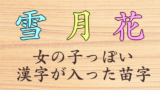 実在する難読でかっこいい苗字 名字 創作に使えるかもしれない用語集